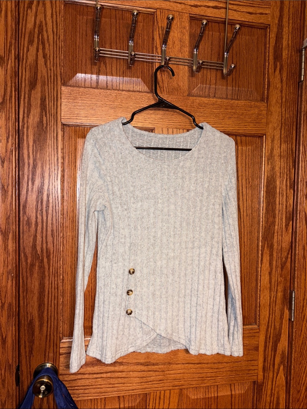 Women’s Crewneck Ribbed Knit Sweater